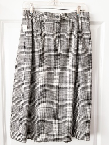 NEW 1970 80s Vintage Sweet Suit Petite Wool Blend Skirt Women’s Suit Size 12 - Picture 9 of 13