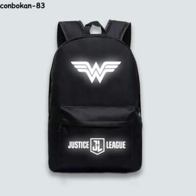 Wonder Woman Backpack Bookbag Unisex Rucksack Satchel Travel Package Laptop  Bag