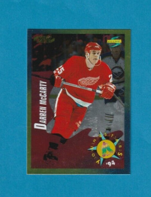 1994-95 Score GOLD LINE parallel # 258 Darren McCarty DETROIT RED WINGS