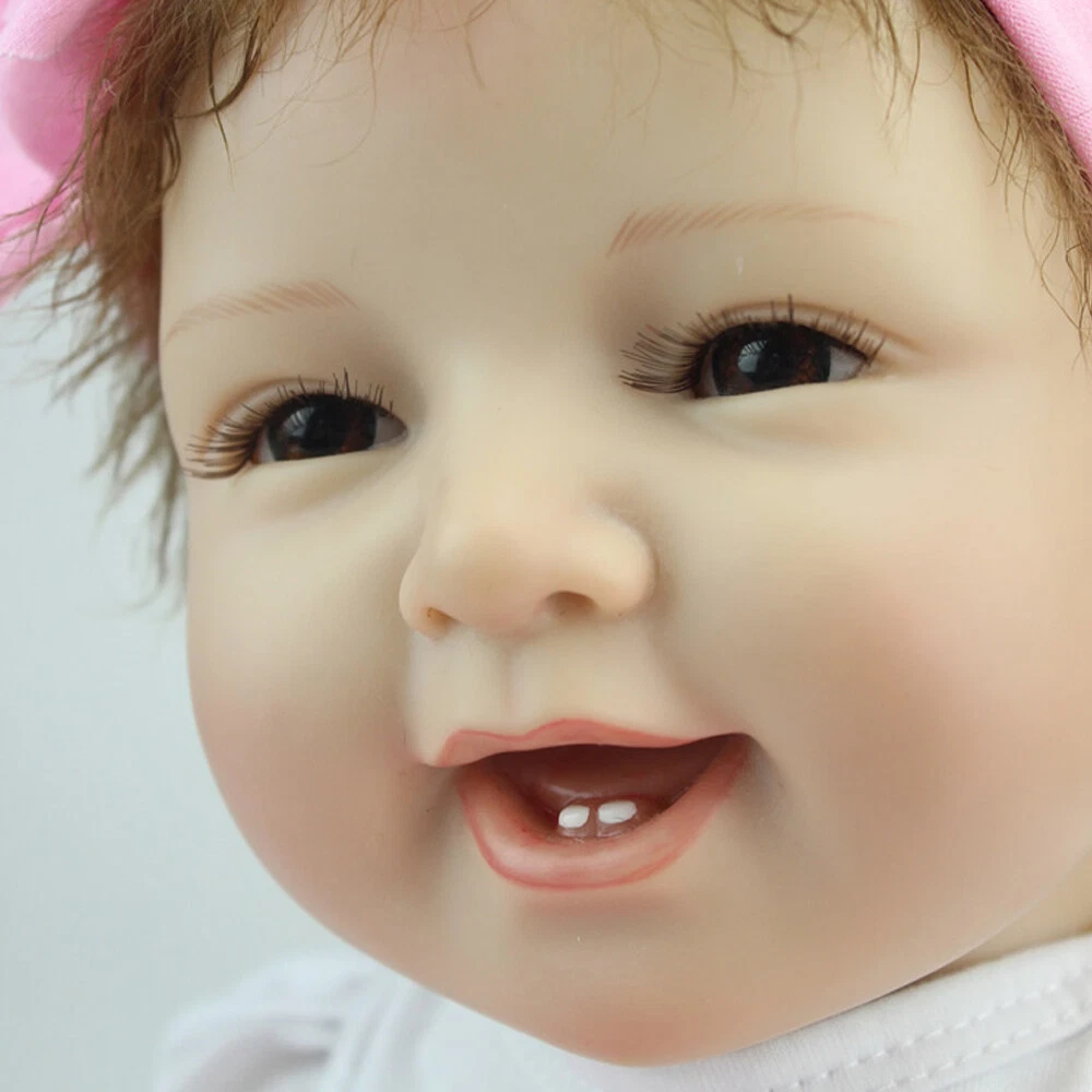 NPK 55cm 22 Inch Reborn Doll Newborn Soft Touch Toddler Reborn