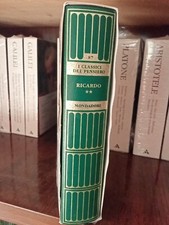 MERIDIANI MONDADORI CLASSICI DEL PENSIERO N 87 RICARDO, NUOVO PARZIALMENTE SIGIL