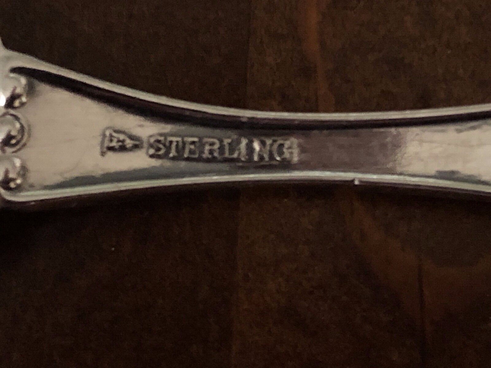 Antique Mechanics Silver Co. Sterling Silver Master Butter Knife Olympia Pattern