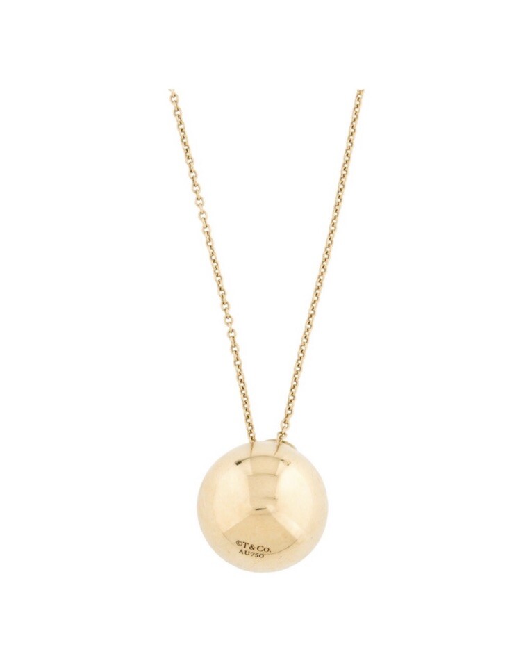 [Tiffany] ティファニー Hardwear Ball Pendant 19mmチャーム Tiffany&Co Hardwear Large Ball 19mm Necklace | eBay