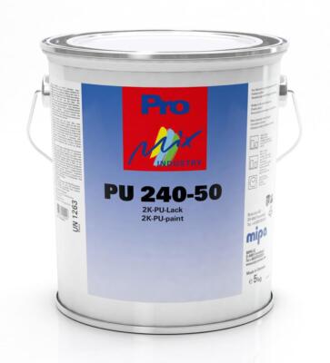MIPA 2K Acryllack Lack Decklack Autolack Maschinen PU 240-50 RAL 5 KG HALBGLANZ