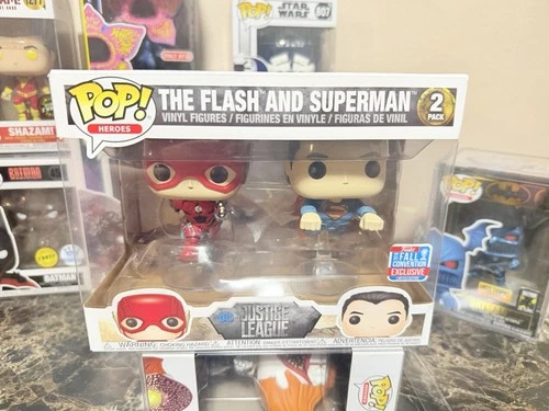Funko Pop! Vinyl: DC Comics - JL-2 Pack-The Flash and Superman NYCC