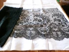 Antique Black Whipped Lace