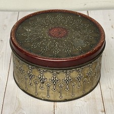 Rare Antique California Perfume Co. Trailing Arbutus Body Powder Tin Deco