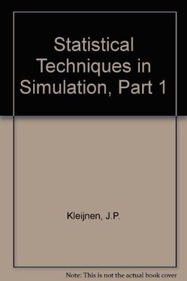 Statistical techniques in simulation . PART I. (Statistics, textbooks and monogr