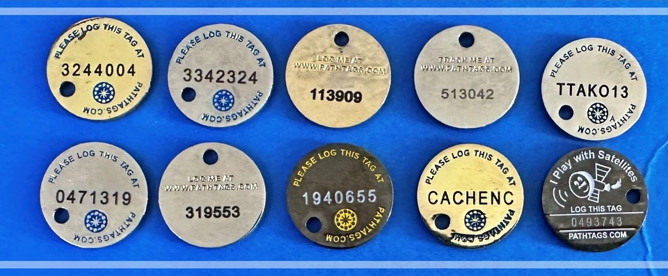 Pathtags - Eine einzigartige Auswahl von 10 Geocaching-Themen - Bild 2 von 2