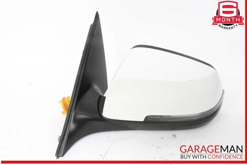 11-16 BMW 528i 535i 550i F10 Front Left Driver Side Door Rear View Mirror OEM