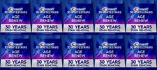  LOT OF 10X Crest 3D Whitestrips Age Renew 25 Levels Whiter 42 Strips Exp 05/28