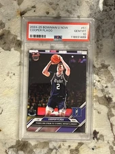 2024-25 Bowman U Now Cooper Flagg #51 PSA 10 