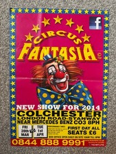 Circus Fantasia A3 small poster 2014 - Colchester