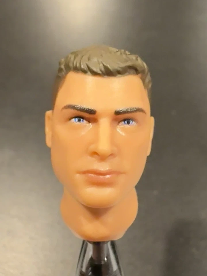 G.I. Joe Классифицированный ПОЛИЦЕЙСКИЙ 6 «масштаб мужской головы с шеи стержень белый 1/12 новом - Изображение 4 из 4