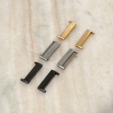 Connectors for Fitbit Versa 4 Watch, Silver, Gold, Black Adapters - 20mm Pins