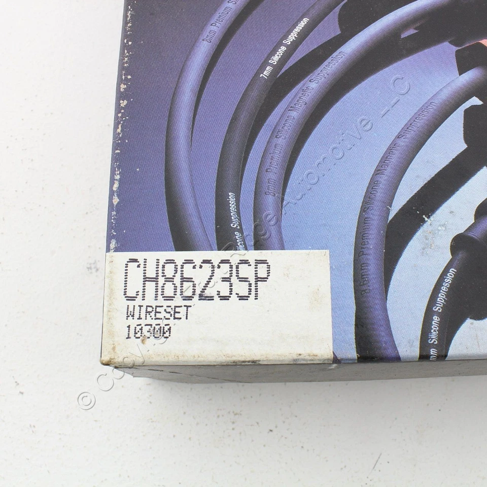Cables de encendido de bujía Borg Warner CH8623 8 mm para 1985-86 K10 C10 Foto 4 de 4