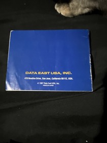 Burgertime for Nintendo Entertainment System NES Instruction Booklet Manual MO82