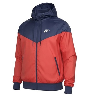 Nike Windrunner Men s Hooded Jacket, Large, Red/Navy/White, NWT, Retail $100
