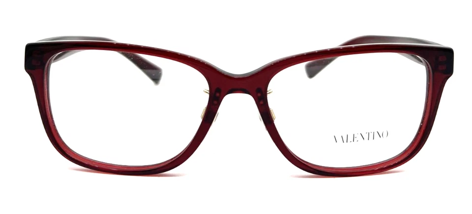 NUEVAS GAFAS VALENTINO VA3052D TRANSPARENTES ROJAS AUTÉNTICAS 54-16-140 Foto 2 de 4