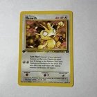Pokémon Meowth 62/82 Team Rocket 1st Edition Common Regular 2000 English
