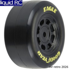 Pro-line 1025910 Goodyear Eagle Tire Fr Mtd Steel Racing Wheels Black For Losi Pro-line 1025910 Goodyear Eagle Tire Fr Mtd Steel Racing Wheels Black For Losi