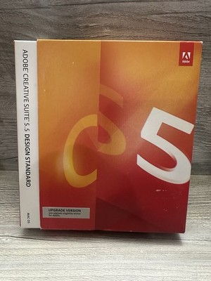 Adobe Creative Suite 5 CS5 Design Standard For MAC OS Lot Of 2 Box