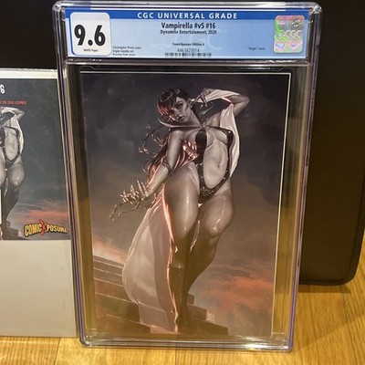 Vampirella 16 (2020) CGC 9.6 Exclusive Kyu Yong Eom Secret Virgin Variant Ltd #3