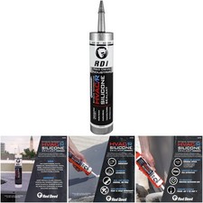 Extreme Temperature Silicone Sealant 280ml Aluminum HVAC/R 1 Pack USA Made