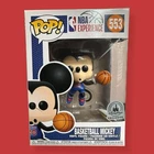 Funko Pop!-NBA experience-Basketball Mickey#553- Disney Parks Exclusive- Vaulted