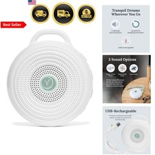 White Noise Sound Machine Sleep Therapy Office Privacy Meditation Noise Cance...