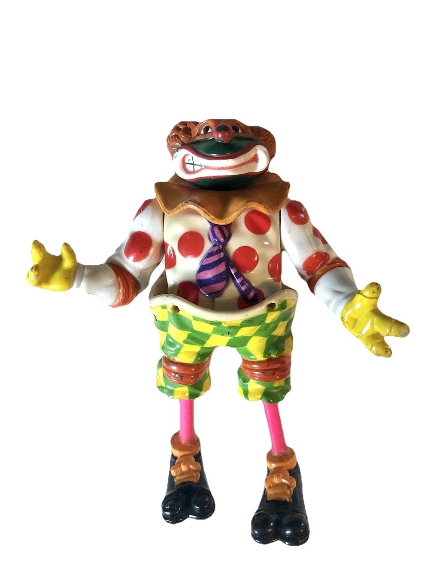 ニンテンドー64 フィギュア 1992 Playmates TMNT Crazy Clown Michelangelo Action Figure