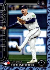 2025 Topps #342 Davis Schneider Team Color Border