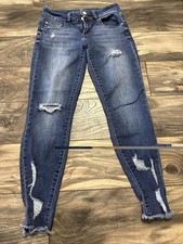 Refuge Women s Skinny Ankle Jeans,Stretch, Mid Rise, Size 4