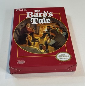 Bard's Tale (Nintendo NES, 1991) CIB Complete W Manual