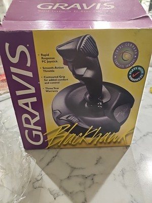 Vintage Gravis BLACKHAWK Digital Computer Joystick Controller Windows 95 98