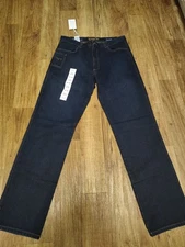 Kimes Ranch Watson Jeans Mens 35x36 Blue Denim Relaxed Western ToMade USA NWT