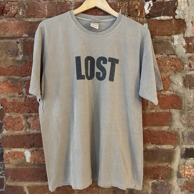 Men s LOST TV Show T-Shirt ABC Touchstone Television Size Large Rare 