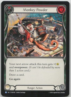 Monkey Powder SEA102 High Seas Rare NM