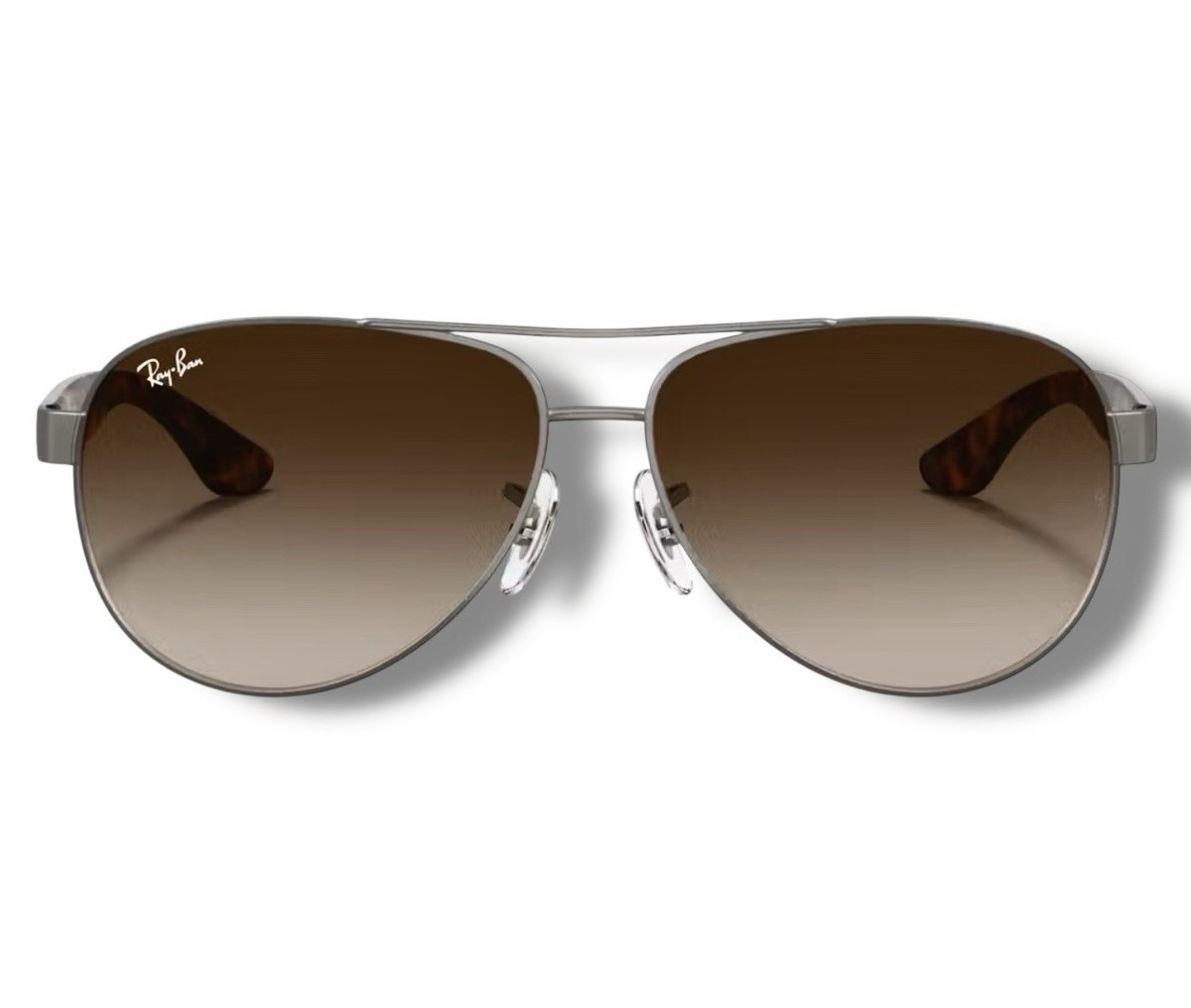 Ray Ban RB3457 029/13 Gunmetal Matte Brown Gradient Sunglasses 59