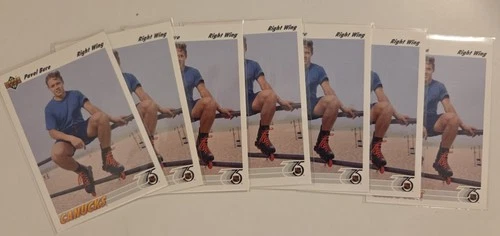 1991-92 Upper Deck Pavel Bure RC (7) Card Lot  Hockey Vancouver Canucks