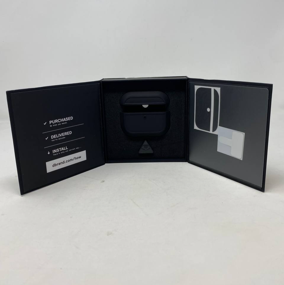 Dbrand Grip AirPods Pro 3 Case No Sticker Open Box-image