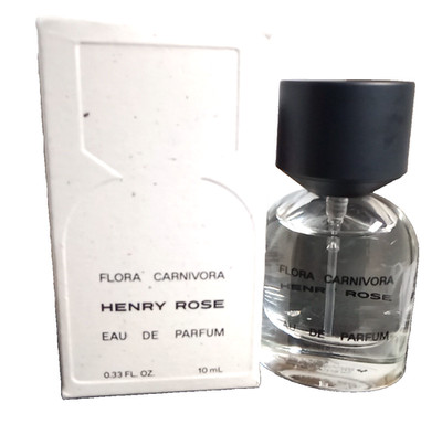 HENRY ROSE Fragrance Eau De Parfum 10 mL FLORA CARNIVORA Spray EWG Verified NIB