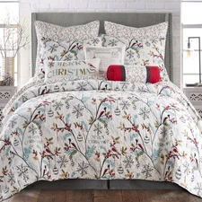 Mistletoe King Quilt - Levtex Home