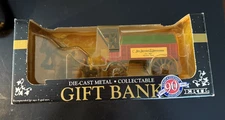 Die-cast Metal Collectible Gift Bank By Ertl