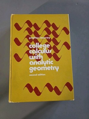 College Calculus With Analytic Geometry