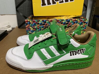 Size 10.5 - adidas Forum Low 84 x M&M's Green 2021