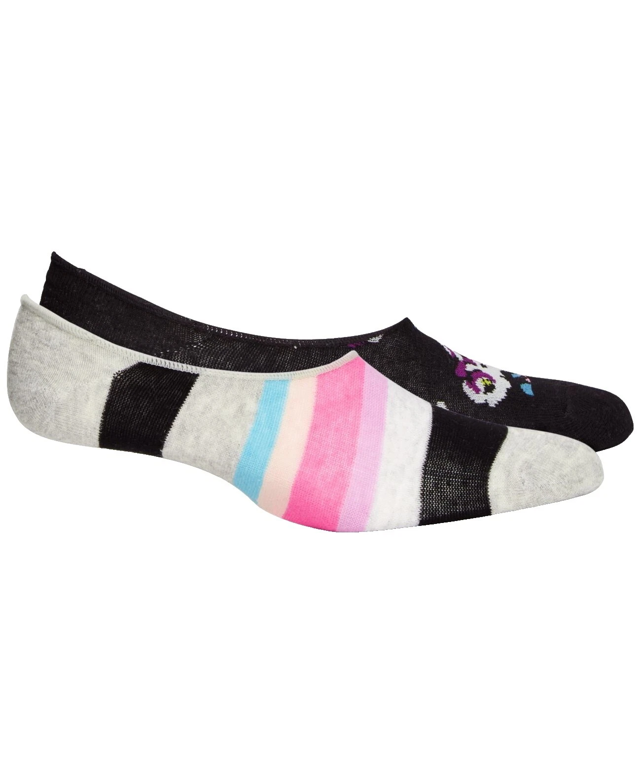 Calcetines a Rayas de Corazón para Mujeres