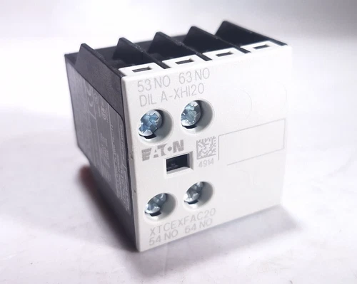 EATON MOELLER DILA-XHI20 AUXILIARY CONTACT TOP MOUNT 2P 2NO XTCEXFAC20 276422 US