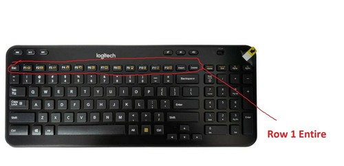 Repuesto Logitech para Teclado Logitech K360 MK360 Teclas Botones Patas Piezas - Imagen 39 de 47