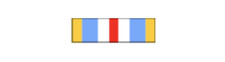 4" us military defense superior service ribbon bumper sticker decal usa made